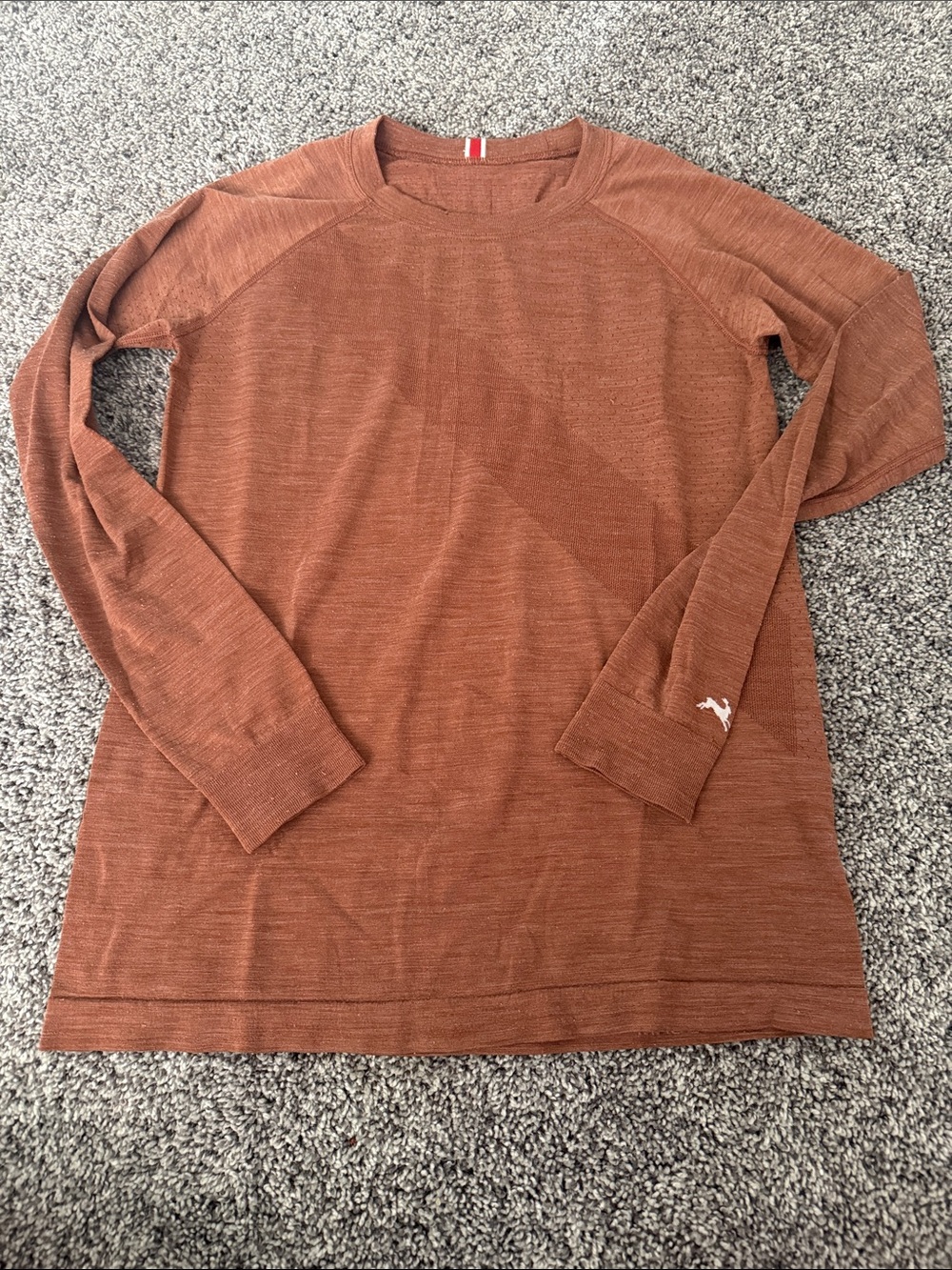 Tracksmith Women's Brighton Merino Wool Base Layer long sleeve